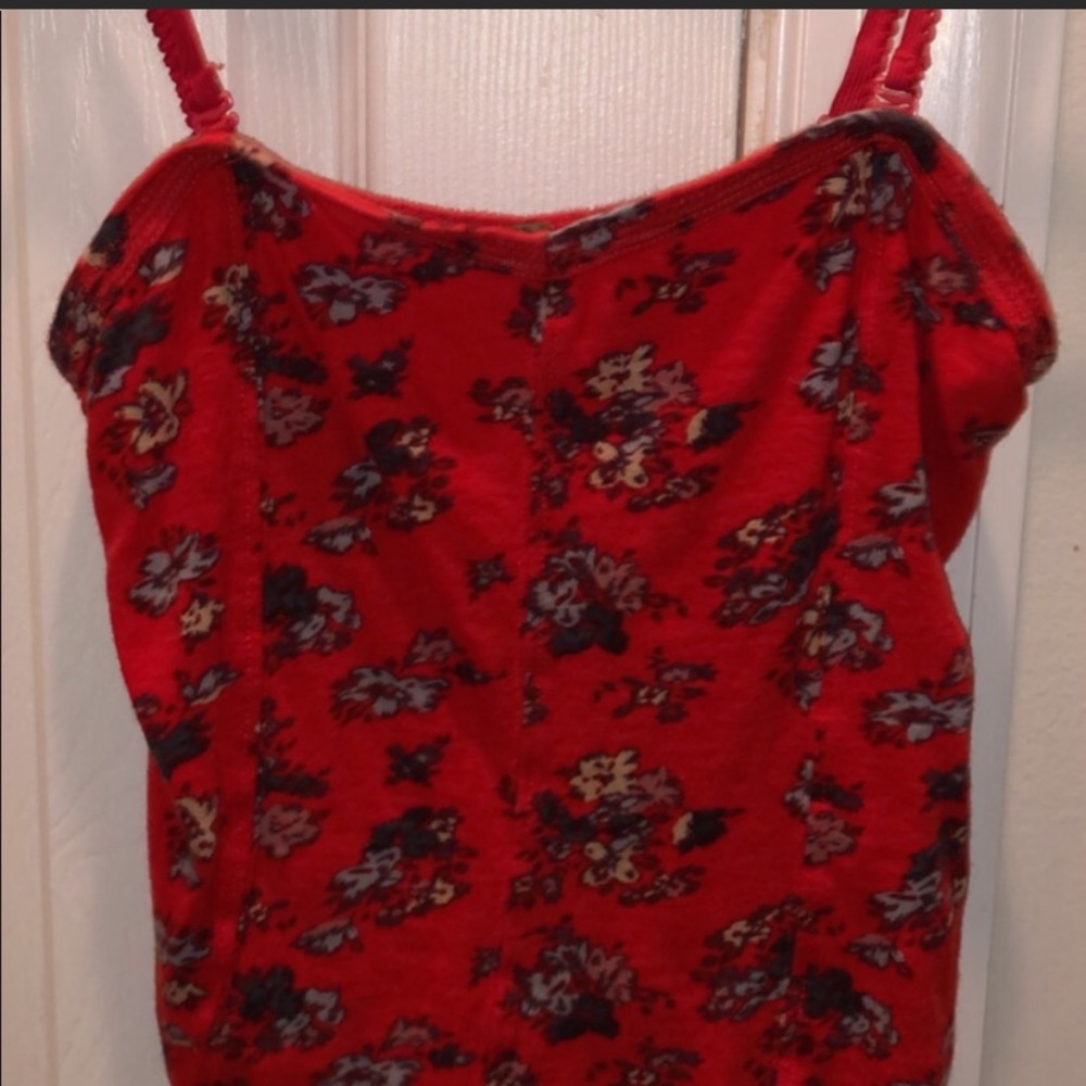Free people red cami